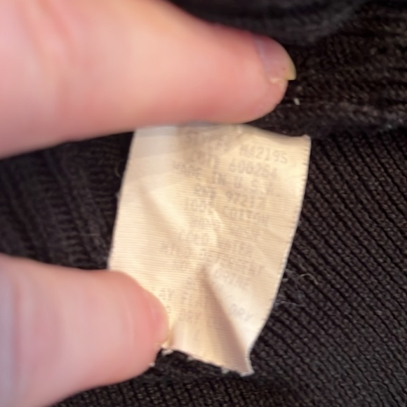 Vintage Tehama Clint 100% Cotton Cable Knit Vest - Picture 4 of 4